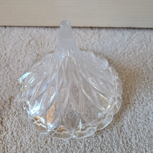 Godinger  Crystal Lidded Dish Hershey Kiss - Picture 11 of 13